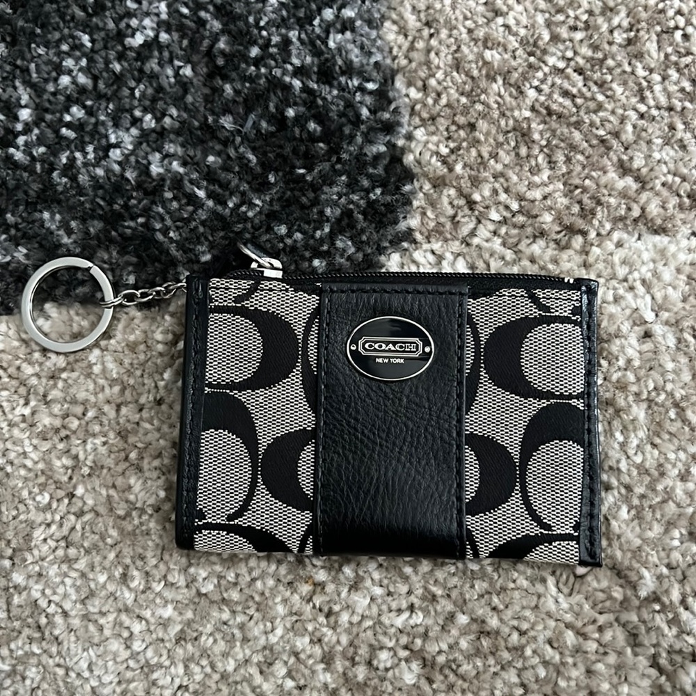 Coach wallet key chain